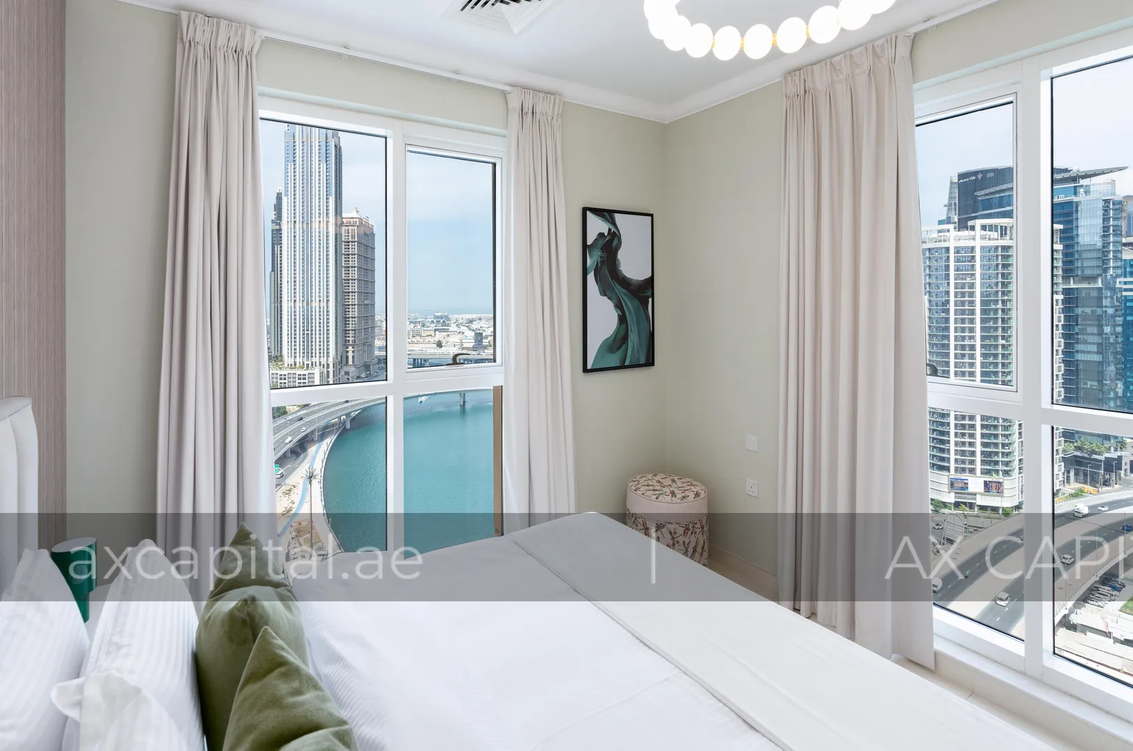 Apartment mit 1 Schlafzimmer in Churchill Towers, Dubai, VAE (axc-3989951) 2
