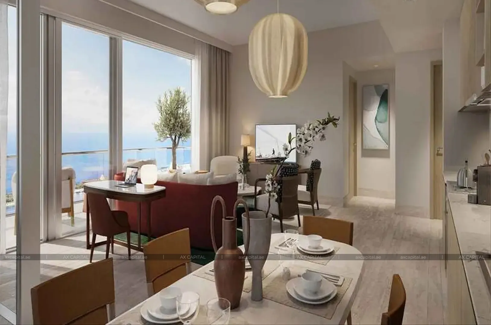 Apartament cu 4 dormitoare în Address The Bay, Dubai, Emiratele Arabe Unite (axc-3996926) 3