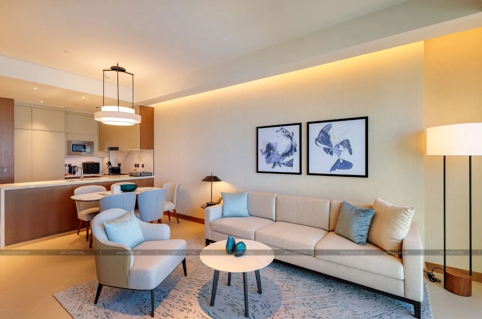 Apartamento con 2 dormitorios en The Address Residences Dubai Opera Tower 2, Dubai, EAU (axc-3979072) 2