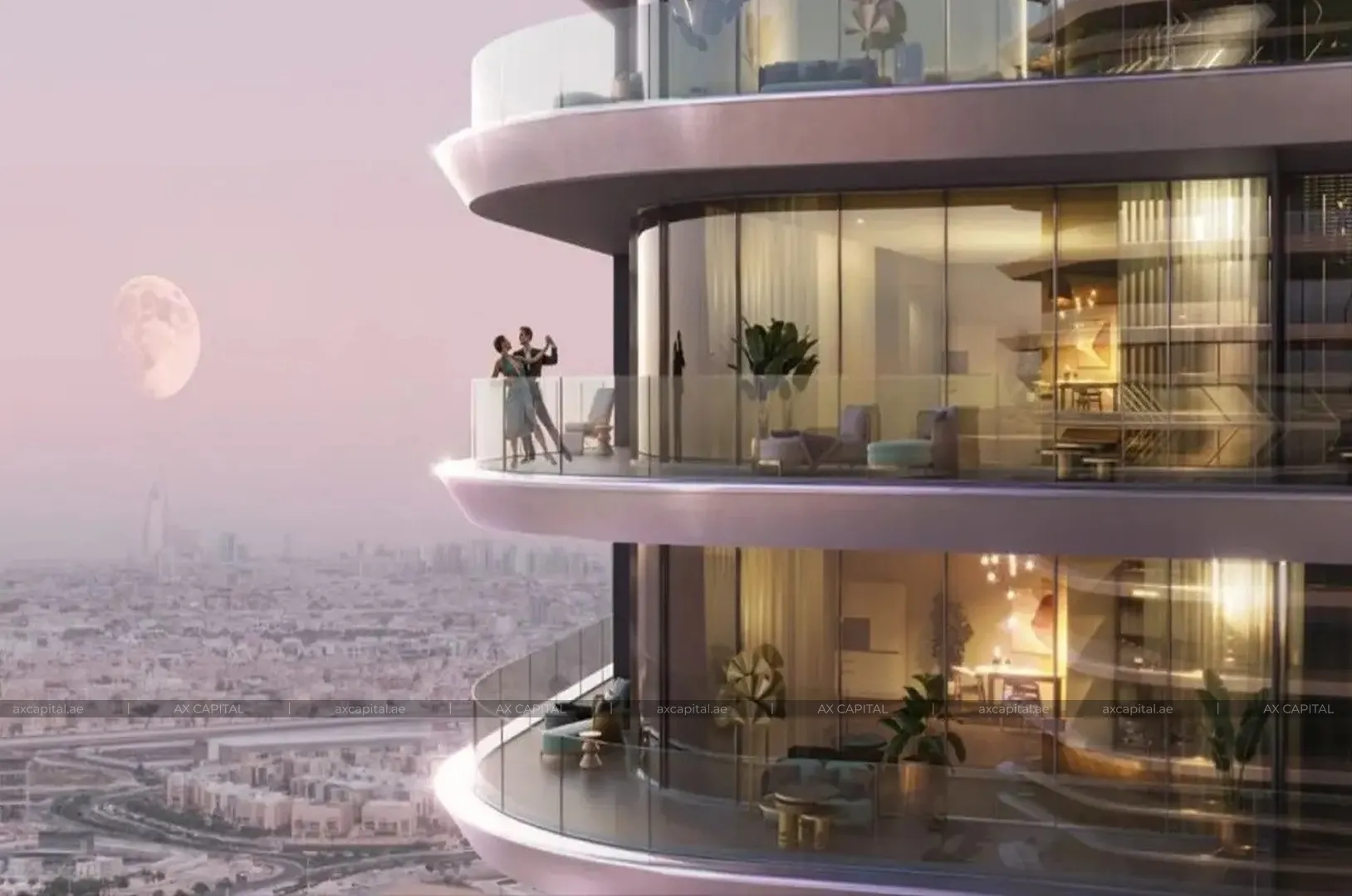 Apartment studio in Binghatti Hills, Dubai, UAE (axc-3994460) 1