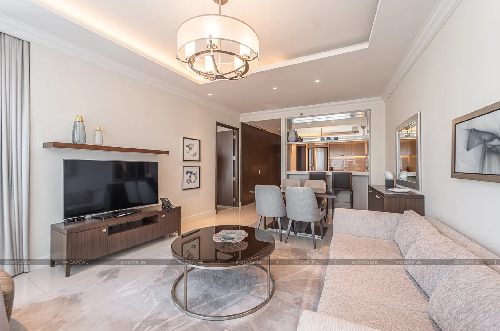 Apartament cu 1 dormitor în The Address Fountain Views, Dubai, Emiratele Arabe Unite (axc-3985625-r2) 3