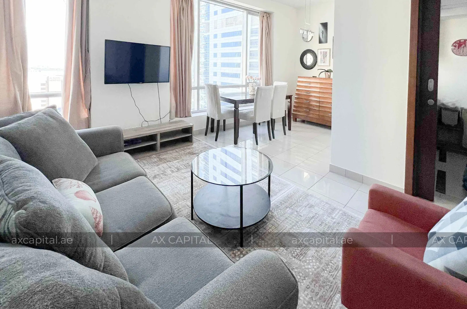 Apartament cu 1 dormitor în Blakely Tower, Dubai, Emiratele Arabe Unite (axc-3993301) 2