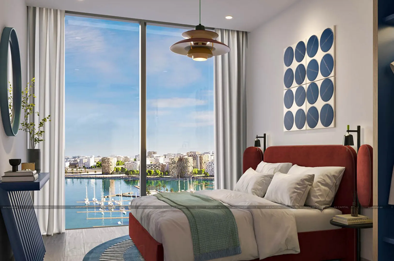 Apartamento con 1 dormitorio en Nautica Two, Dubai, EAU (axc-3992910) 1