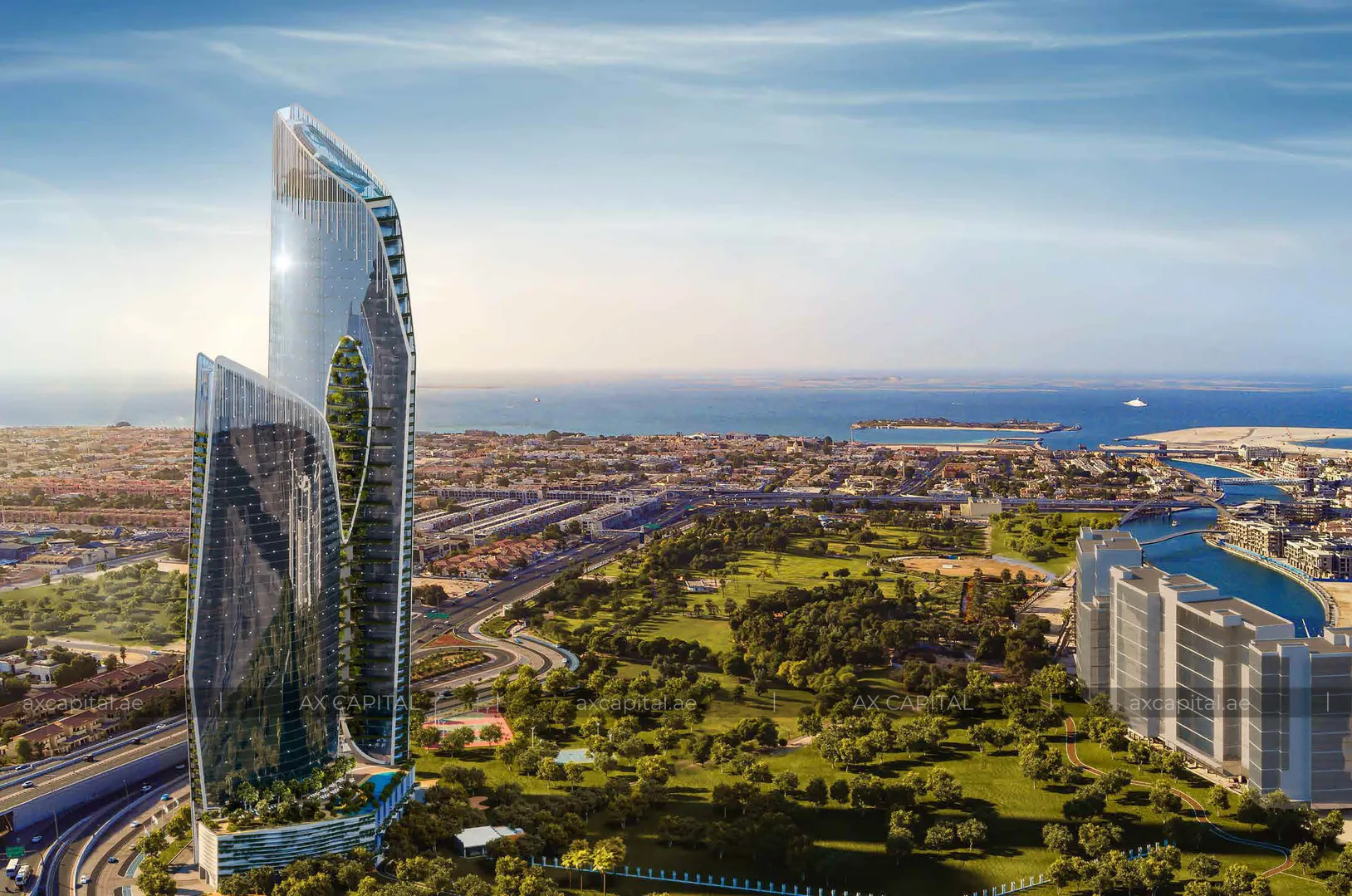 شقة عدد غرف النوم فيها: 2، في Damac City, دبي, الإمارات العربية المتحدة (axc-3989490) 1