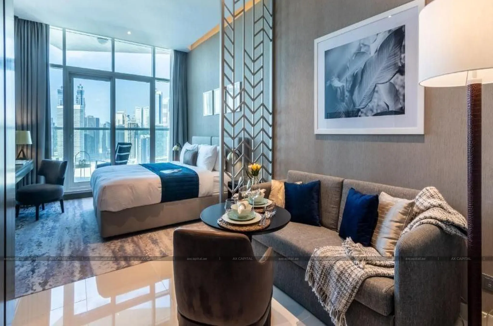 شقة استوديو في PRIVE BY DAMAC (A), دبي, الإمارات العربية المتحدة (axc-3989894) 1