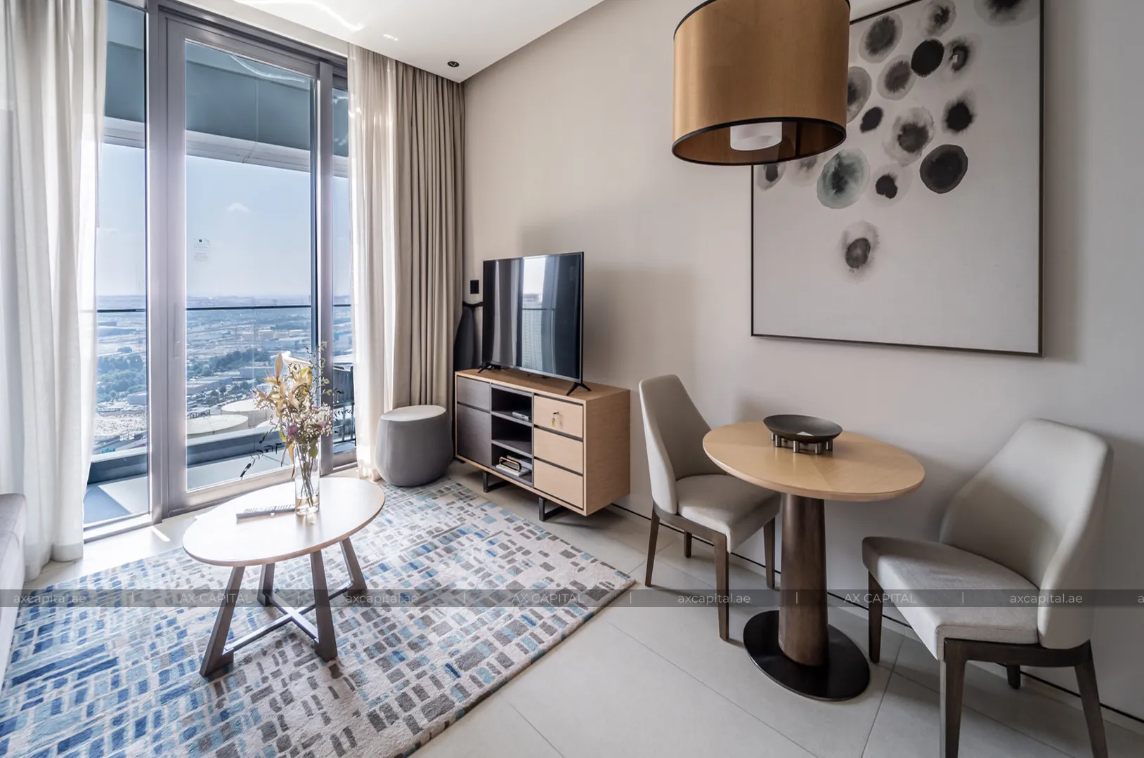 Apartamento con 1 dormitorio en Jumeirah Gate Tower 2, Dubai, EAU (axc-3990952) 3