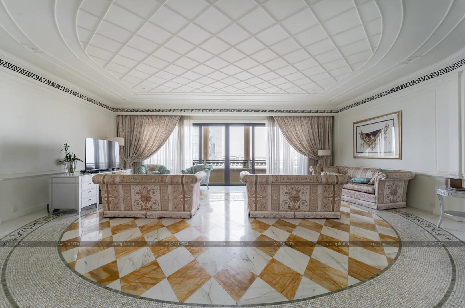 شقة عدد غرف النوم فيها: 3، في Palazzo Versace, دبي, الإمارات العربية المتحدة (axc-3994547) 3