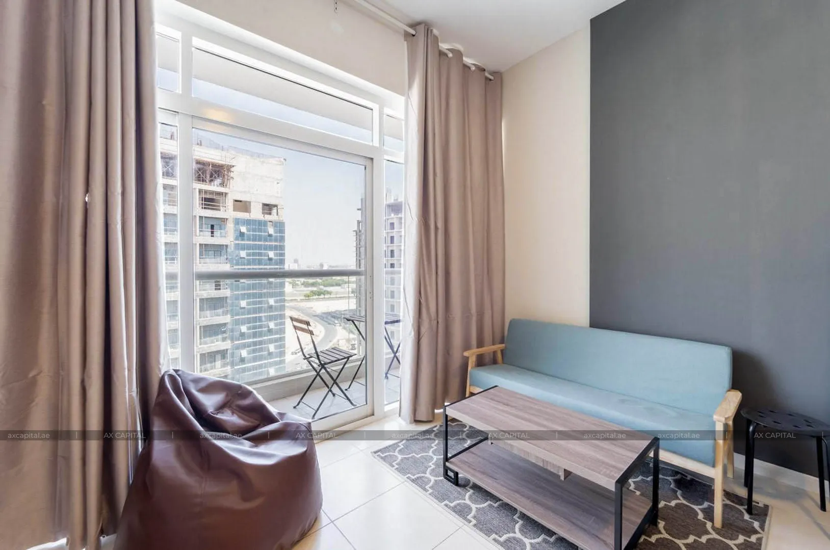 Квартира с 1 спальней в Royal Residence 1, Дубай, ОАЭ (axc-3979613) 3