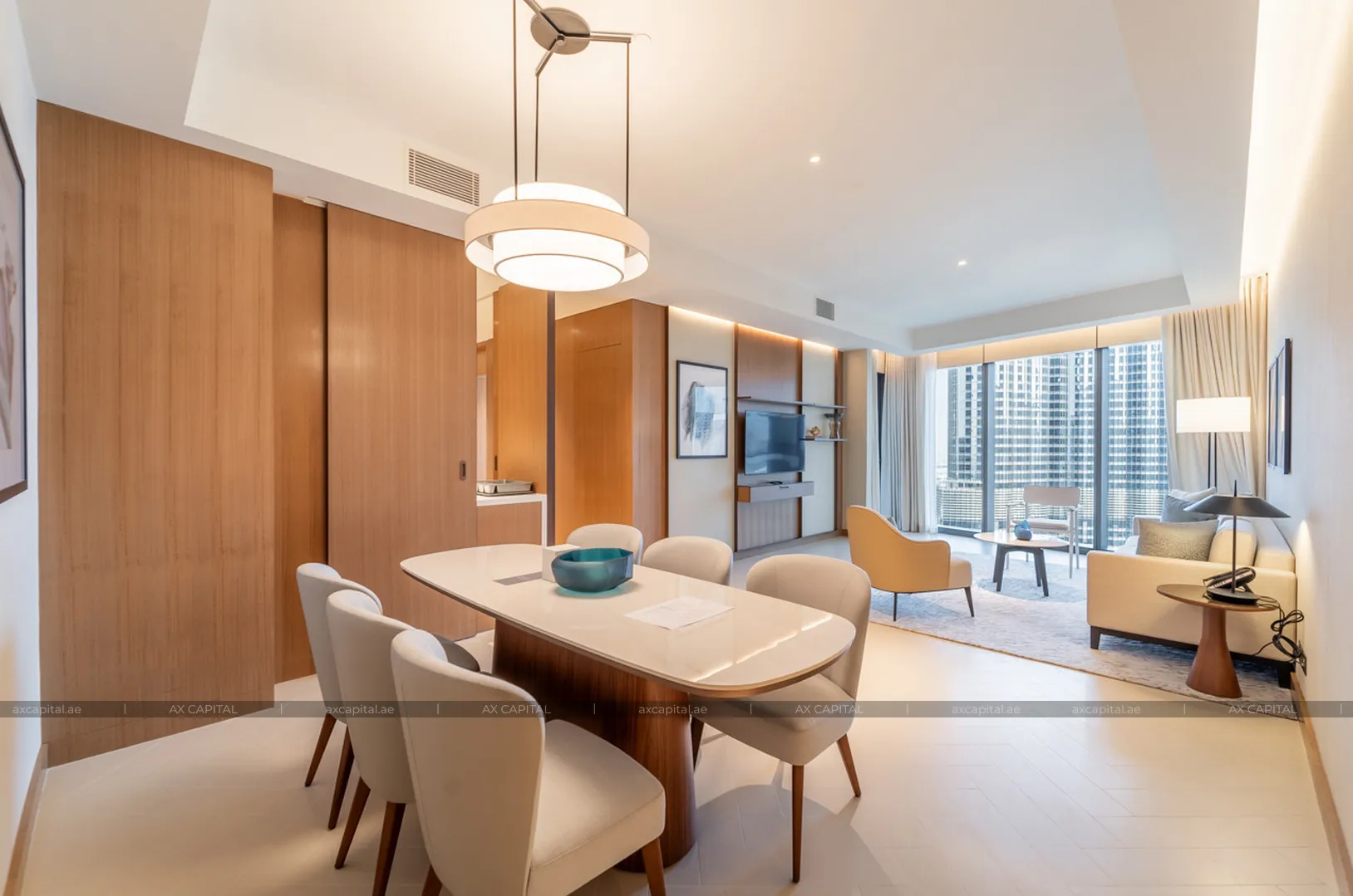 Apartamento con 3 dormitorios en The Address Residences Dubai Opera Tower 2, Dubai, EAU (axc-3988153) 1