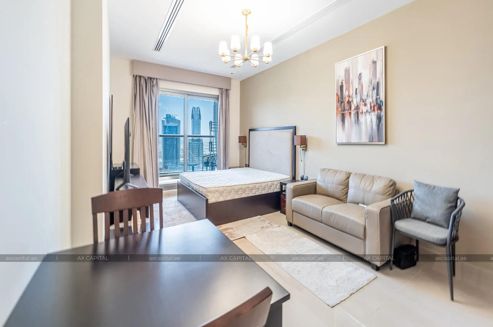 Apartment studio in Elite Downtown Residence, Dubai, UAE (axc-3989723) 2