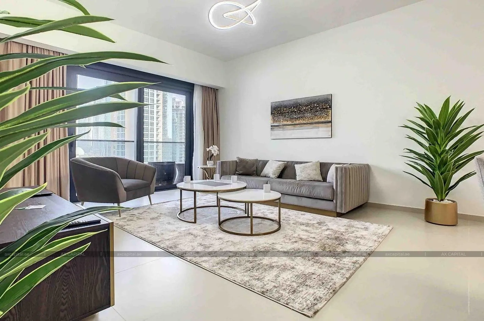 Apartamento con 2 dormitorios en Act Towers, Dubai, EAU (axc-3991188) 1