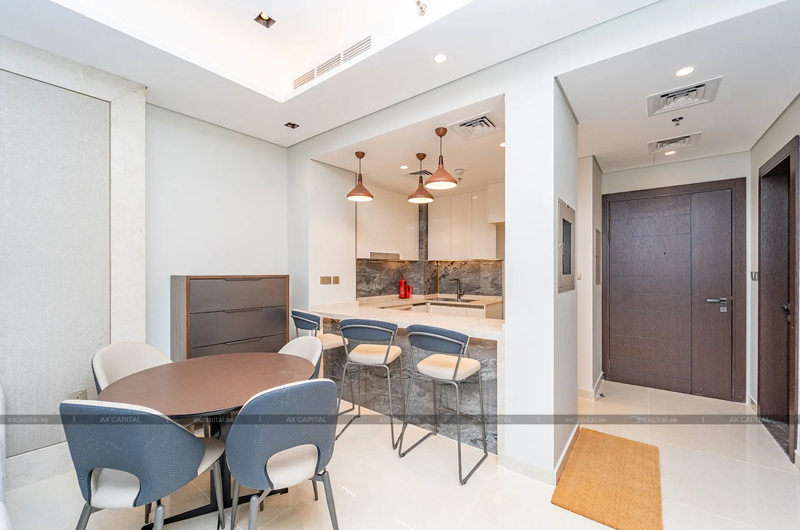Apartamento con 2 dormitorios en Nobles Tower, Dubai, EAU (axc-3985786) 3