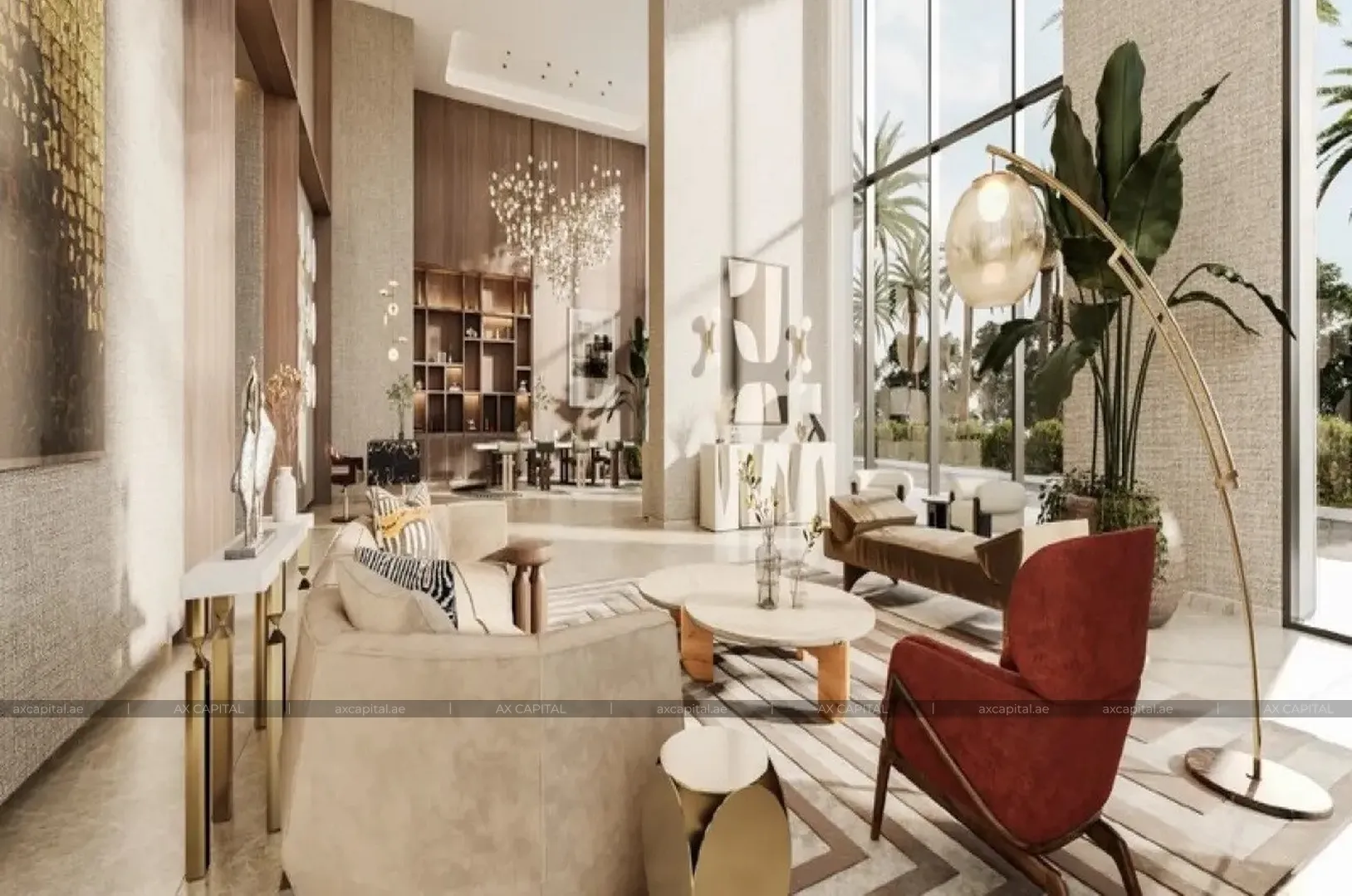 شقة عدد غرف النوم فيها: 3، في Address Residences Zabeel 3, دبي, الإمارات العربية المتحدة (axc-3988934) 3