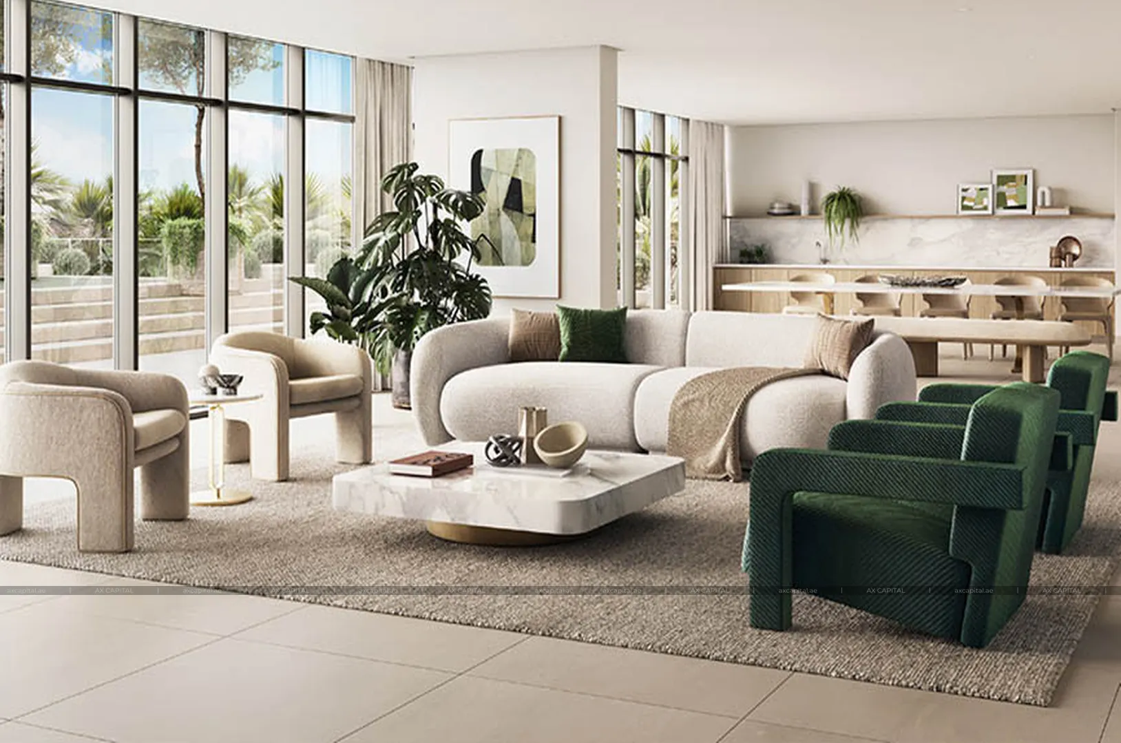 Apartment with 1 bedroom in Golf Grand, Dubai, UAE (axc-3990171) 3