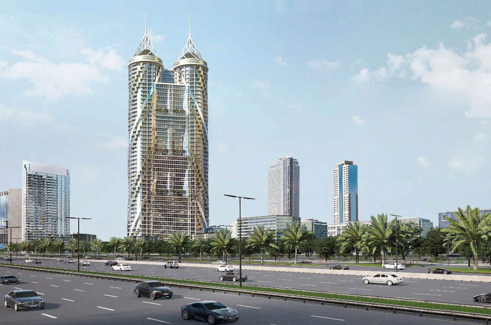 Apartment mit 1 Schlafzimmer in THE BILTMORE RESIDENCES, Dubai, VAE (axc-3993443) 1