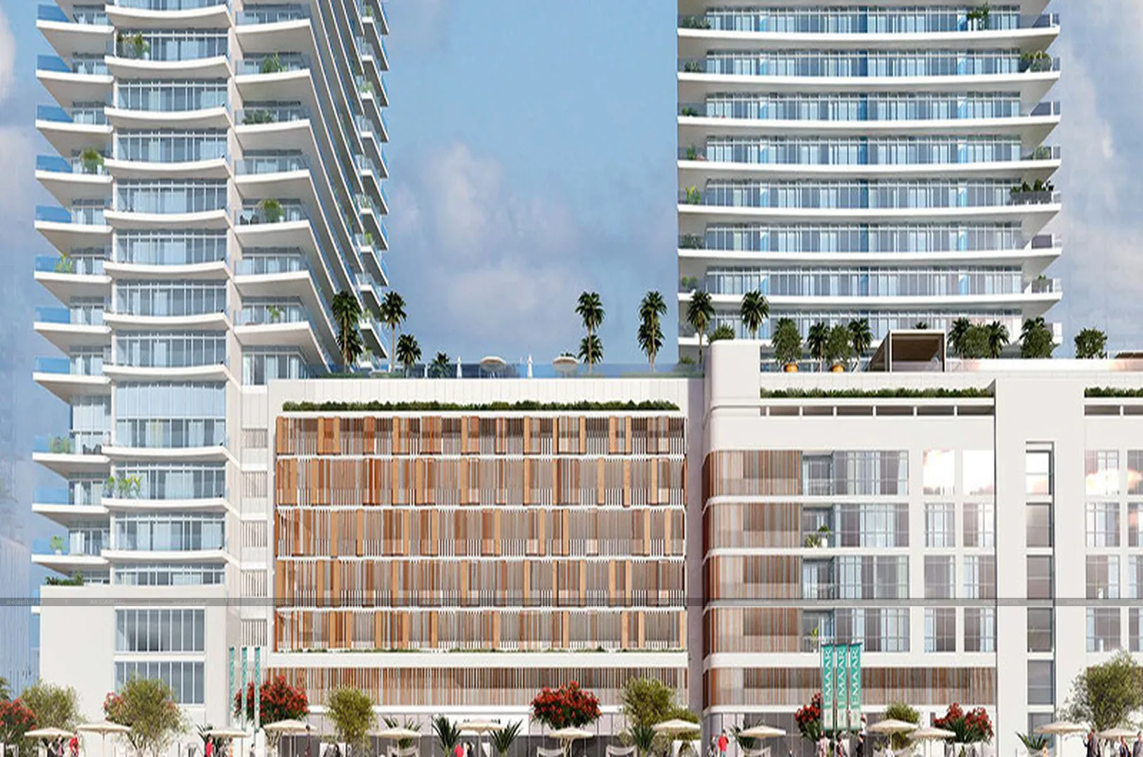 Appartement avec 3 chambres à Seapoint Tower 1, Dubai, EAU (axc-3994488) 2