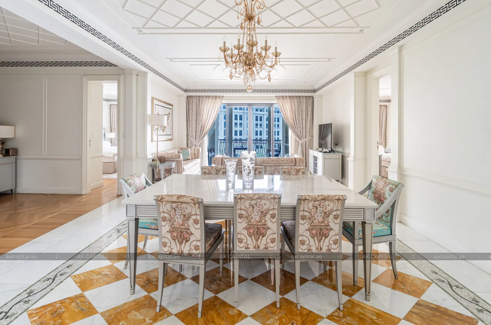 Appartement avec 2 chambres à Palazzo Versace, Dubai, EAU (axc-3993673) 3