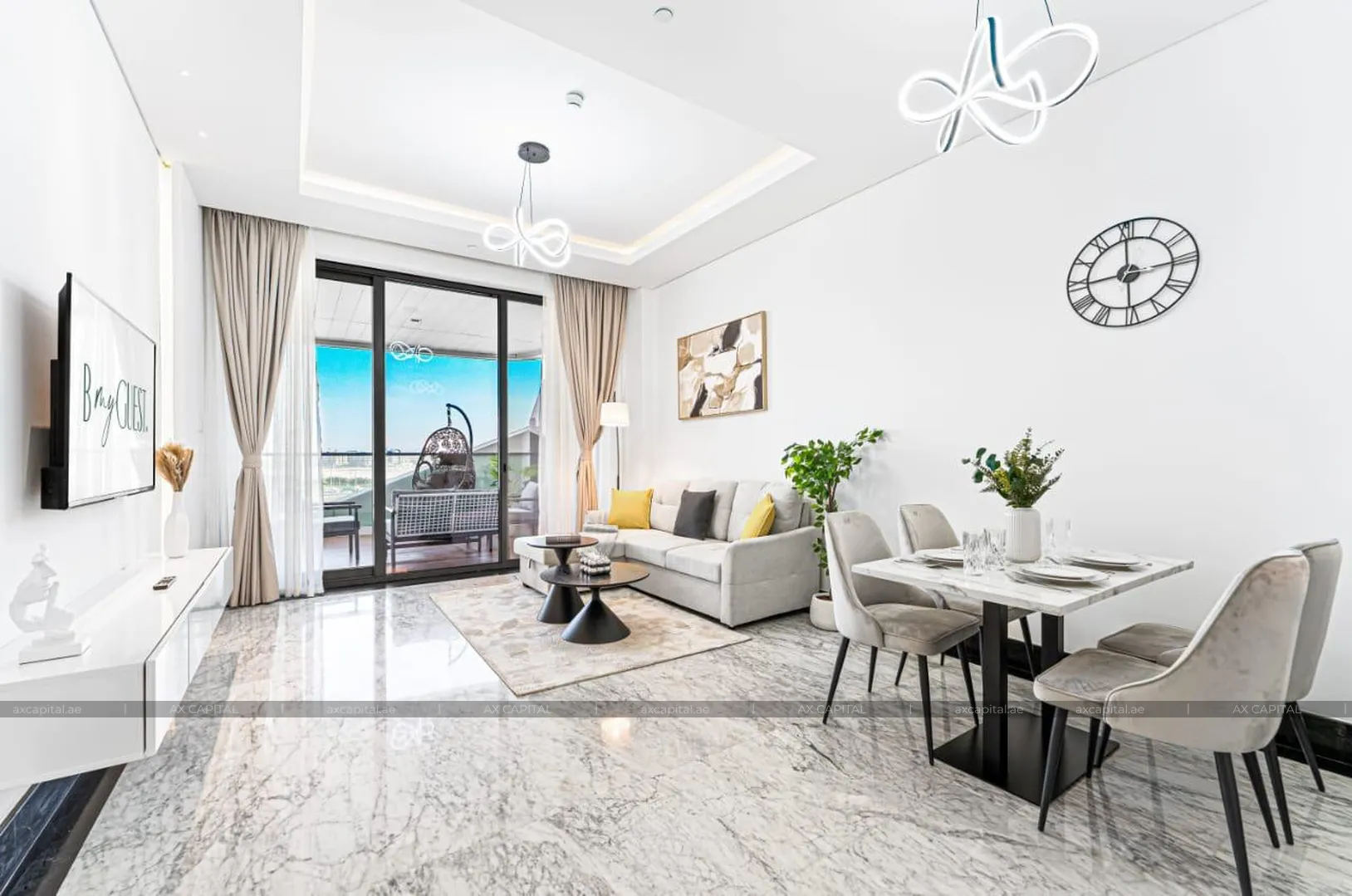 Apartment mit 1 Schlafzimmer in Terraces Marasi Drive, Dubai, VAE (axc-3993835) 1