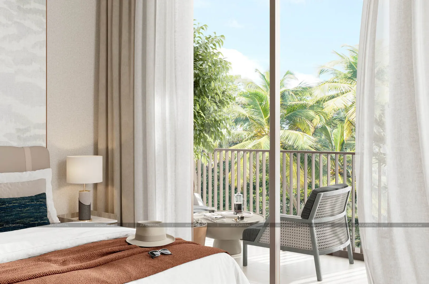 Apartment mit 1 Schlafzimmer in Cedar at Creek Beach Building 4, Dubai, VAE (axc-3993857) 1