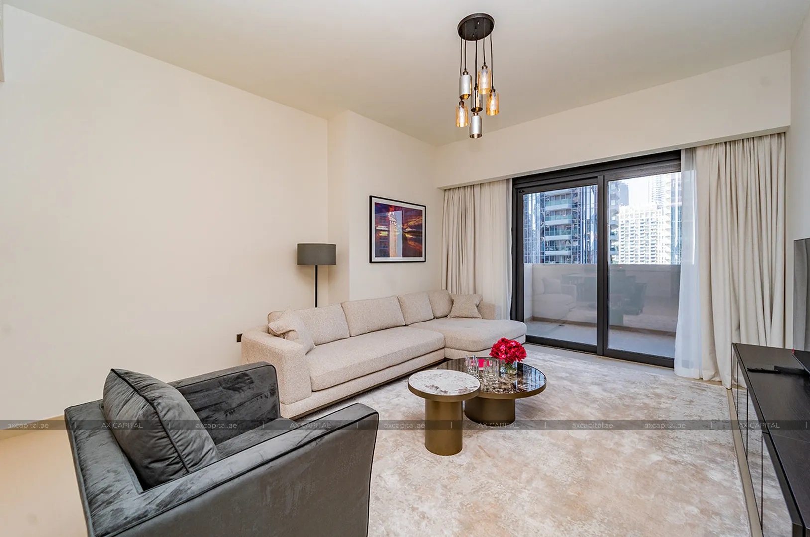 Apartament cu 3 dormitoare în Act Towers, Dubai, Emiratele Arabe Unite (axc-3988730) 2
