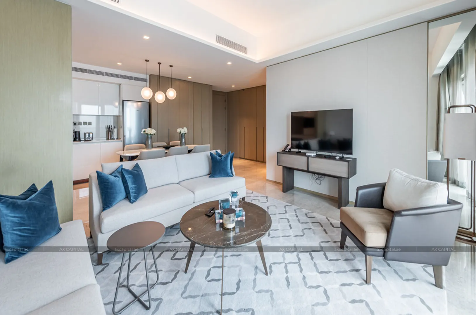 Apartment mit 3 Schlafzimmern in Address Harbour Point Tower 2, Dubai, VAE (axc-3993250) 3