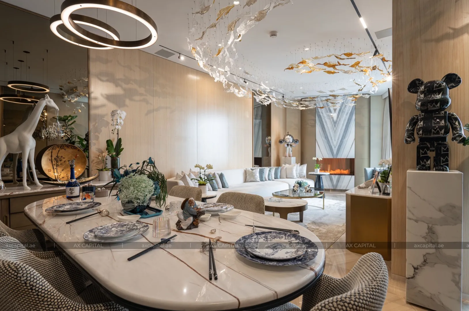 شقة فندقية عدد غرف النوم فيها: 1، في Five Palm, دبي, الإمارات العربية المتحدة (axc-3989582) 3