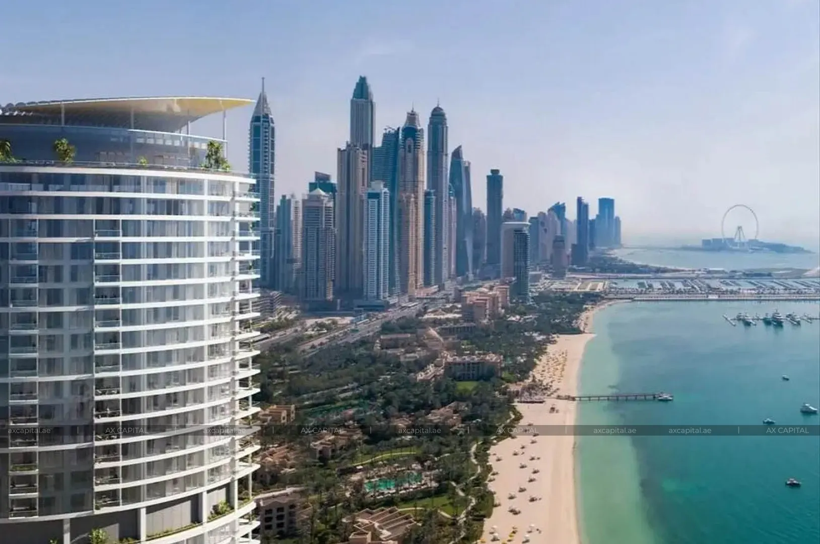 Квартира с 1 спальней в Palm Beach Towers 2, Дубай, ОАЭ (axc-3994448-r2) 1