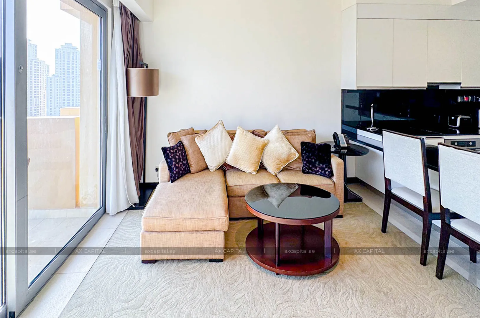 Квартира с 1 спальней в The Address Dubai Marina, Дубай, ОАЭ (axc-3981418) 2