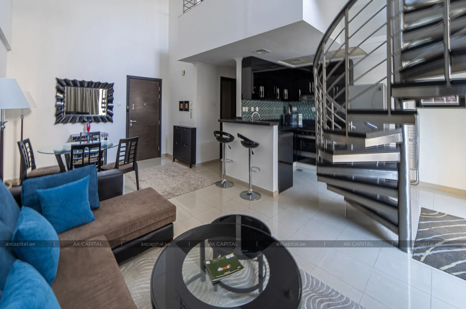 شقة عدد غرف النوم فيها: 1، في Botanica Tower, دبي, الإمارات العربية المتحدة (axc-3983592) 2