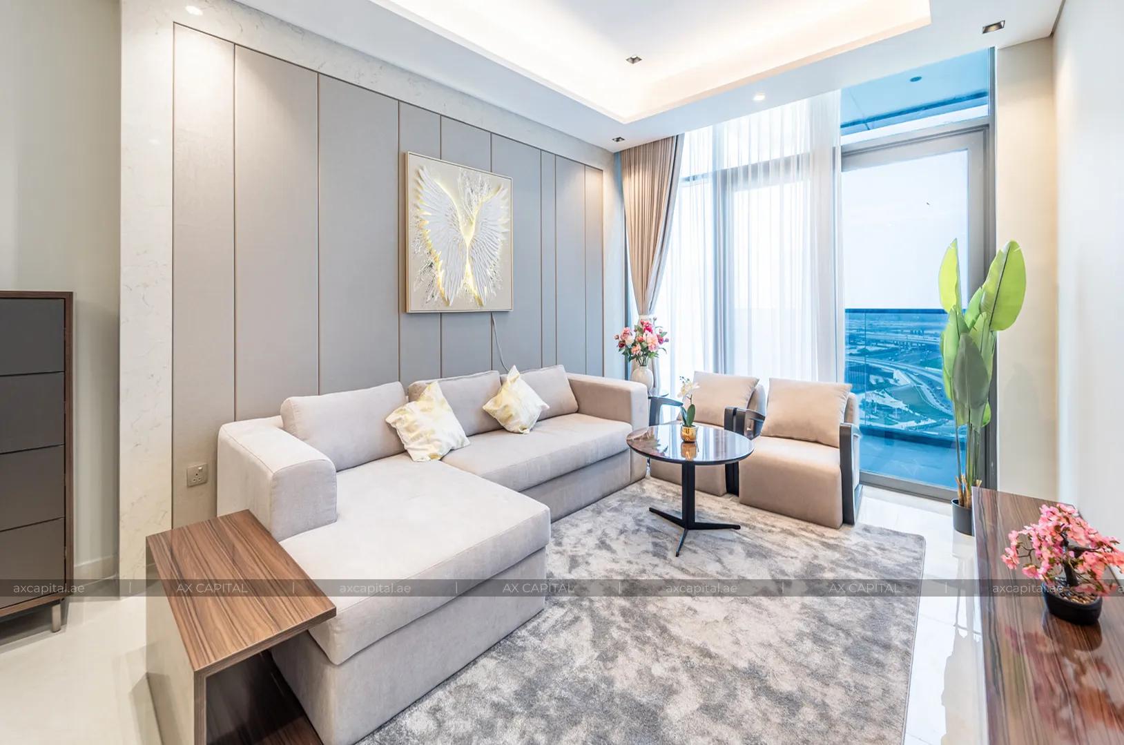 Apartament cu 2 dormitoare în Nobles Tower, Dubai, Emiratele Arabe Unite (axc-3989442) 1