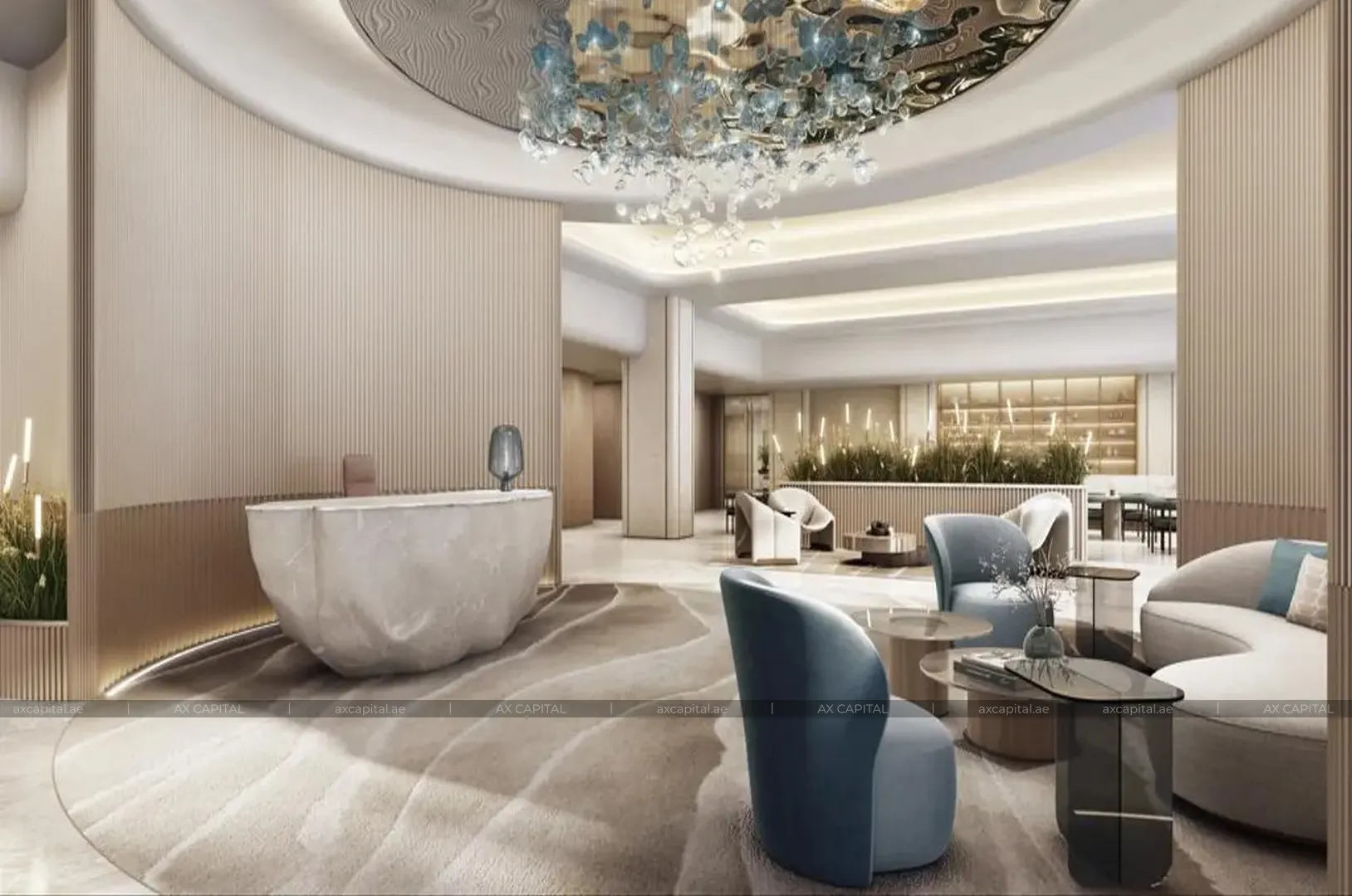 Apartment mit 2 Schlafzimmern in Palm Beach Towers 2, Dubai, VAE (axc-3989062-r1) 3