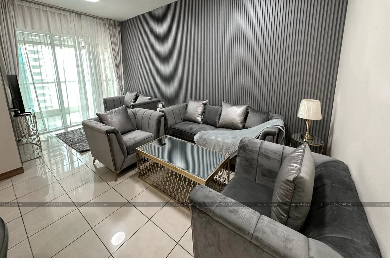 شقة عدد غرف النوم فيها: 1، في Sulafa Tower, دبي, الإمارات العربية المتحدة (axc-3988308) 3