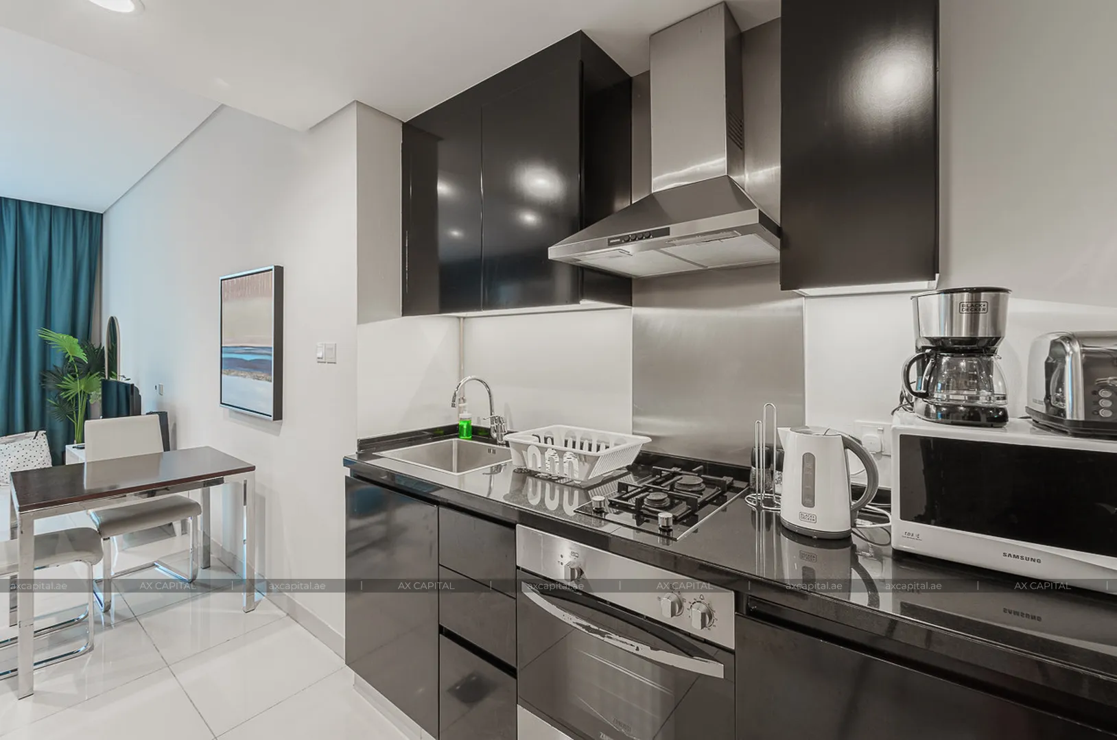 Apartment studio in Damac Maison Cour Jardin (The Cosmopolitan), Dubai, UAE (axc-3994233) 2