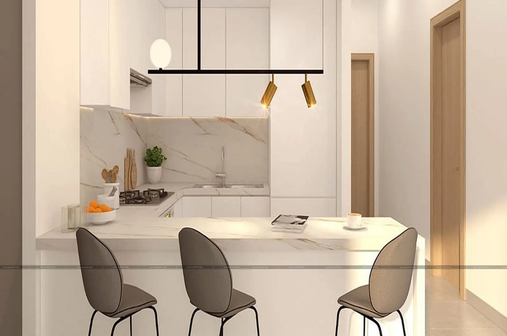 Appartement avec 1 chambre à Marina Living, Dubai, EAU (axc-3985524-r2) 3