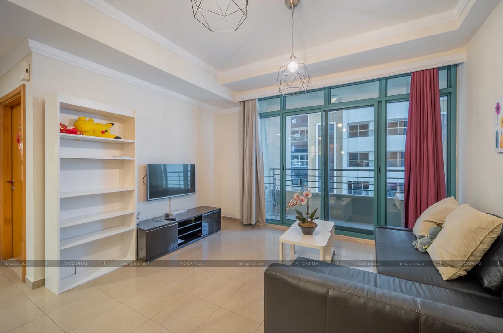 شقة عدد غرف النوم فيها: 1، في Marina Crown, دبي, الإمارات العربية المتحدة (axc-3990781) 2