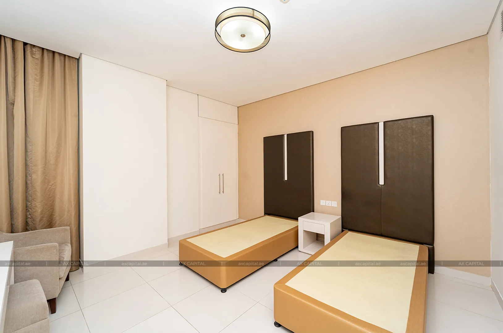 Квартира с 3 спальнями в Damac Maison Cour Jardin (The Cosmopolitan), Дубай, ОАЭ (axc-3991184) 2