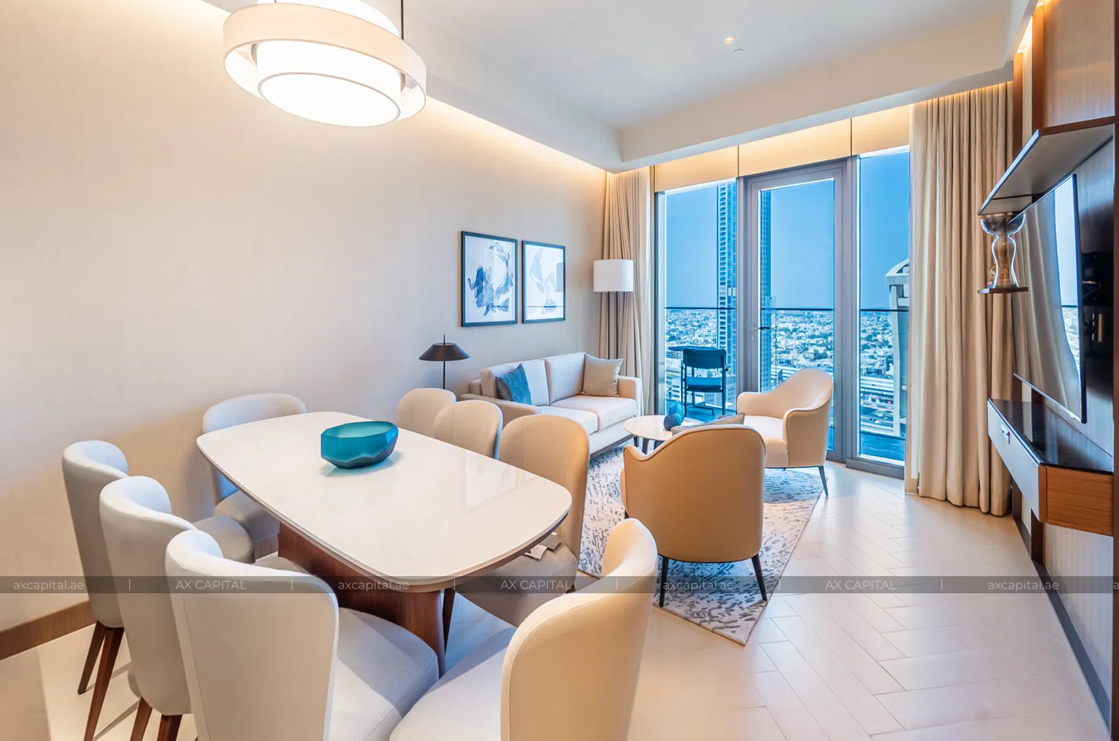 Apartament cu 2 dormitoare în The Address Residences Dubai Opera Tower 2, Dubai, Emiratele Arabe Unite (axc-3992541) 2