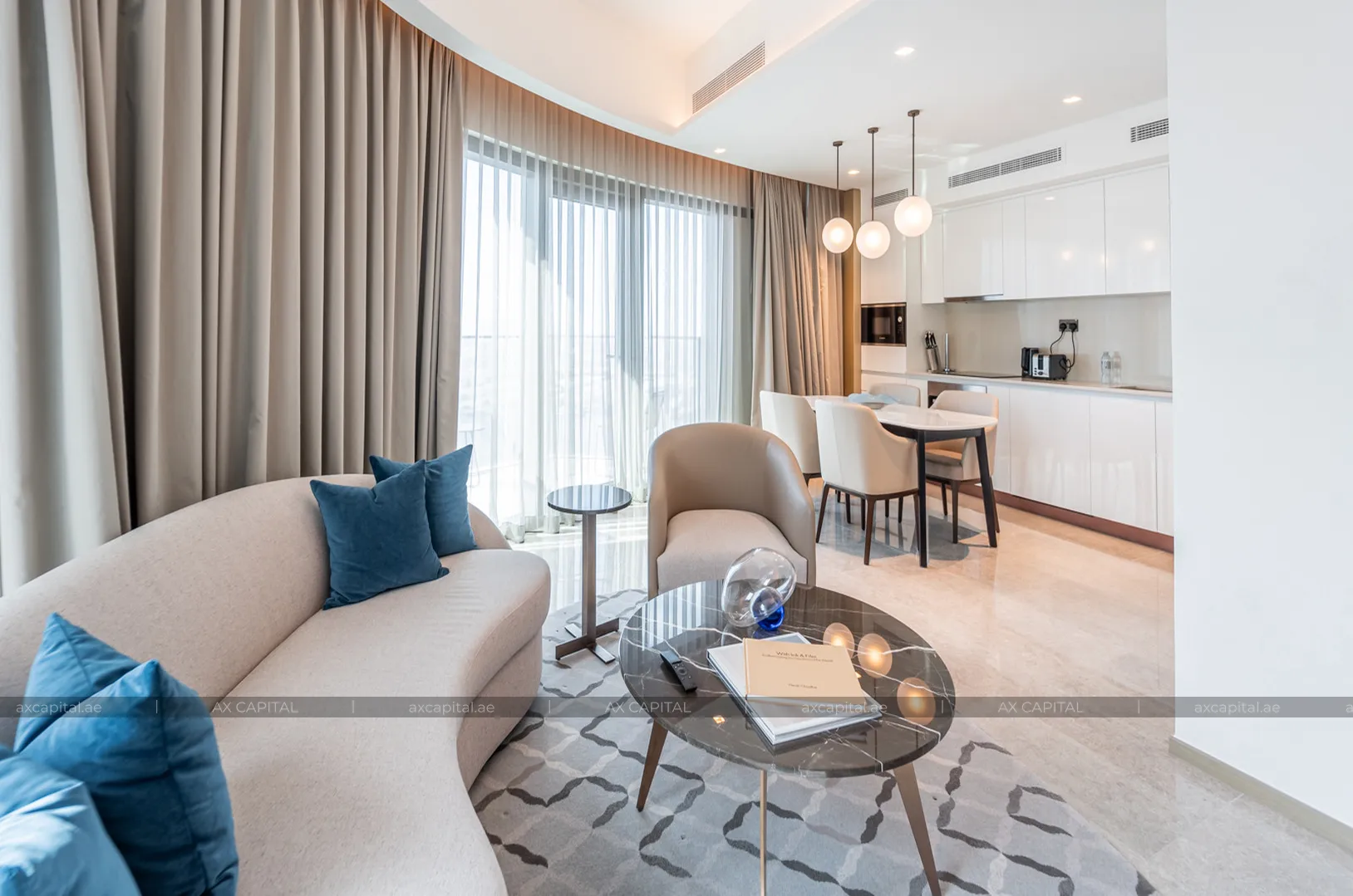 شقة عدد غرف النوم فيها: 2، في Address Harbour Point Tower 2, دبي, الإمارات العربية المتحدة (axc-3985350) 1