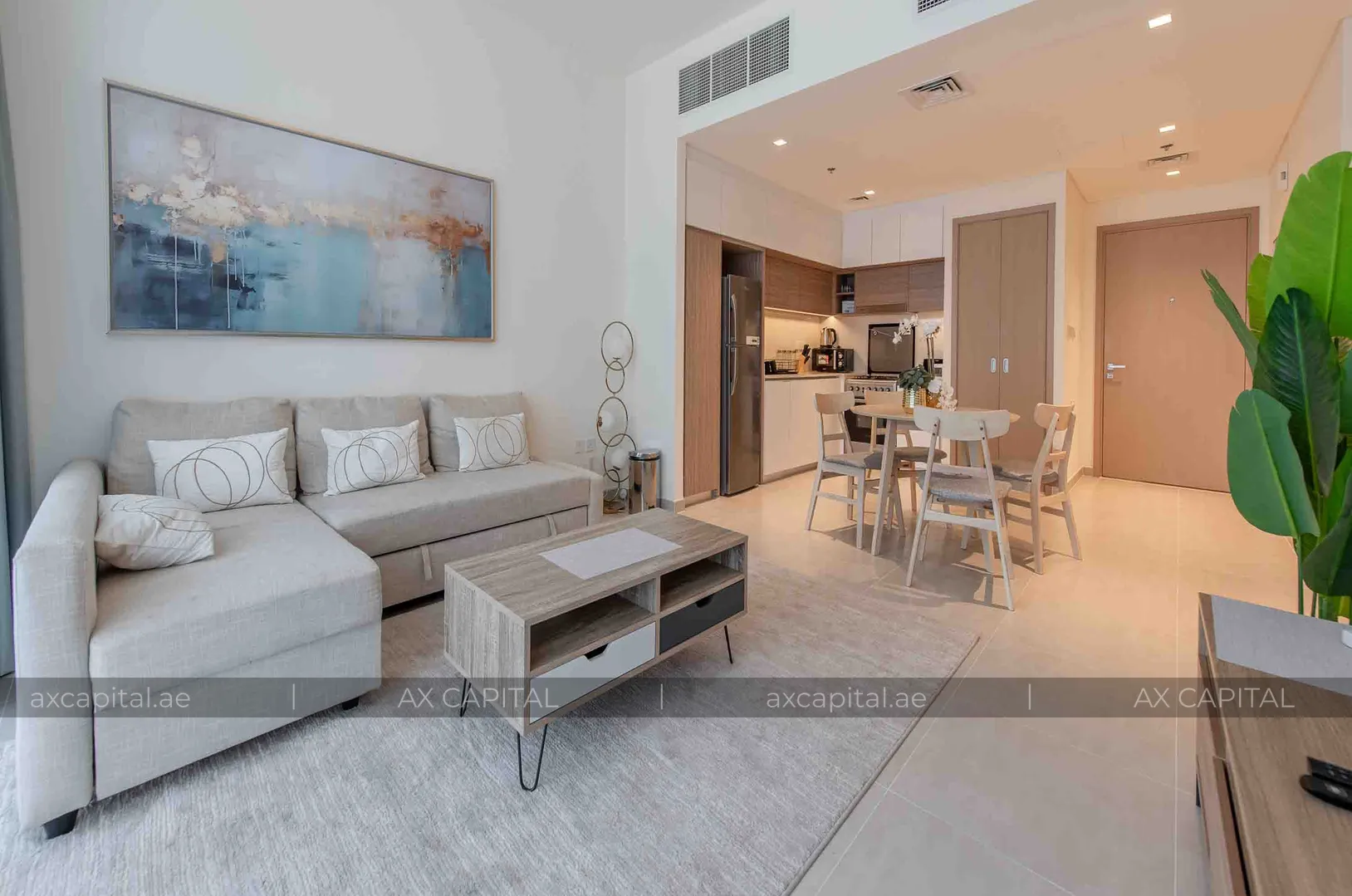 Apartamento con 1 dormitorio en Creek Edge Tower 2, Dubai, EAU (axc-3980680) 1