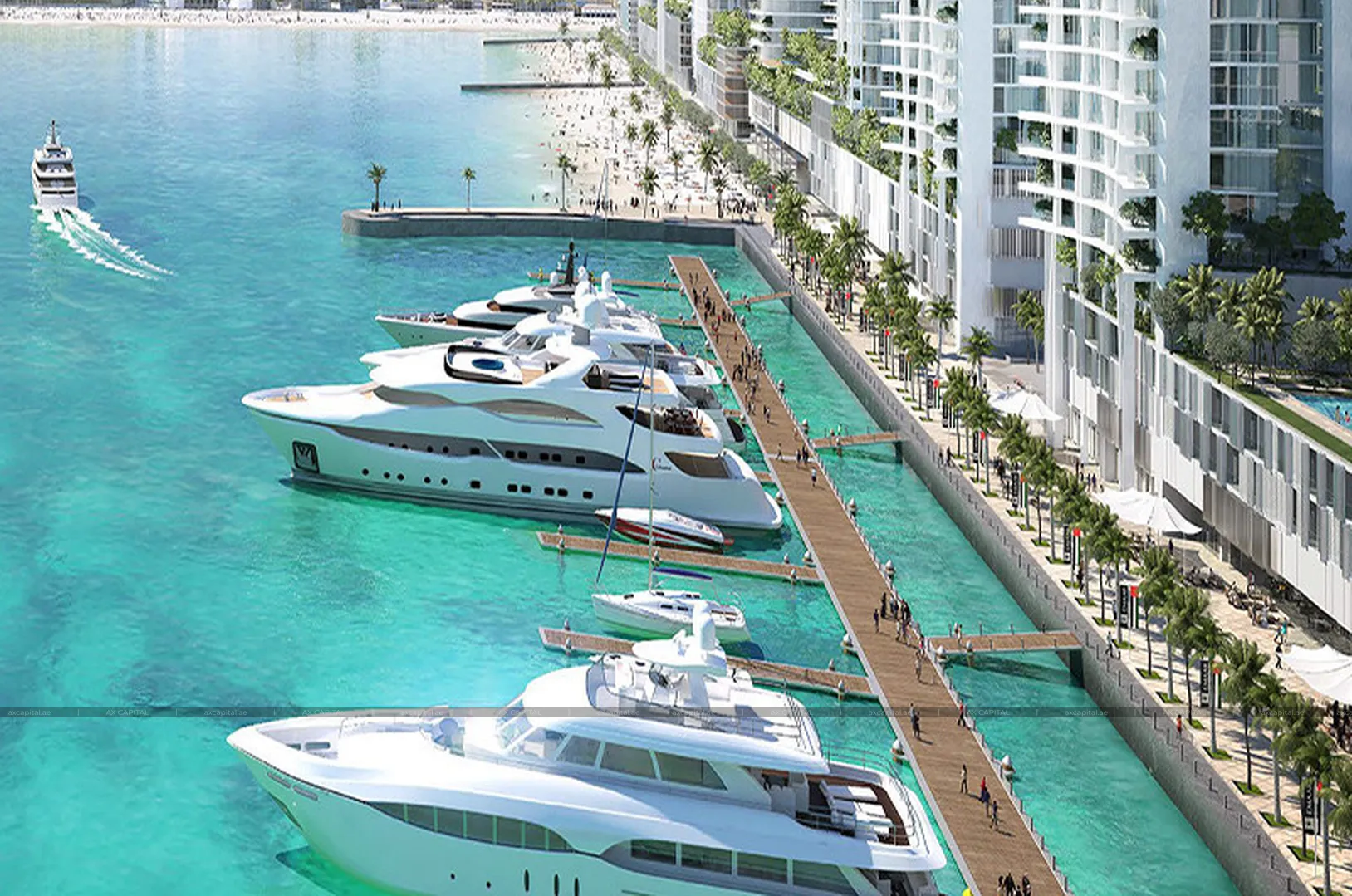 Apartament cu 1 dormitor în Seapoint Tower 1, Dubai, Emiratele Arabe Unite (axc-3994173) 1