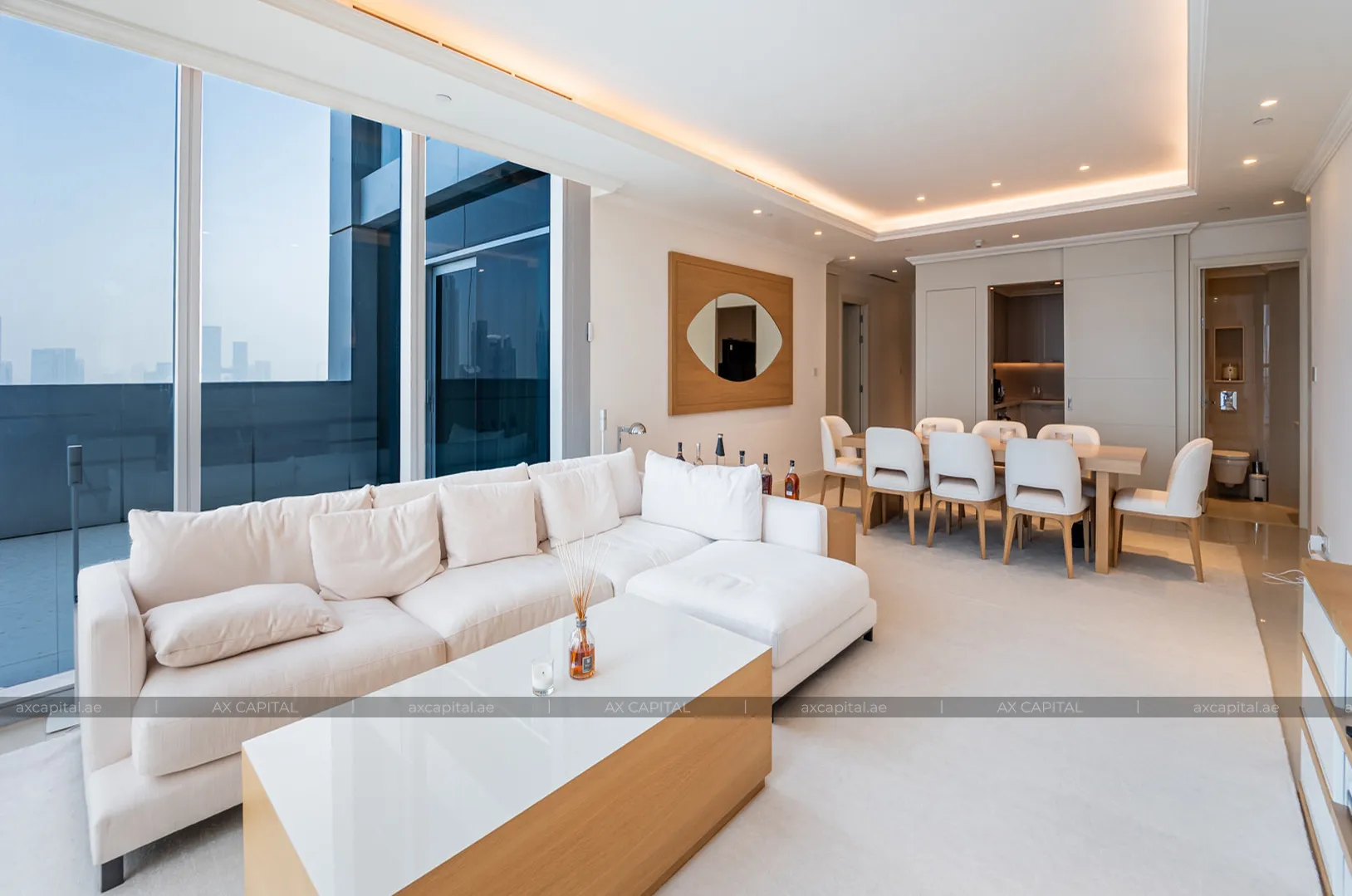 Apartment mit 2 Schlafzimmern in The Address Fountain Views, Dubai, VAE (axc-3989906) 1
