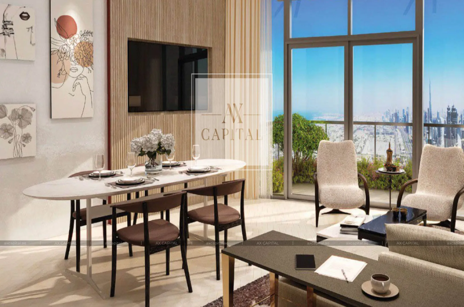 Appartement avec 2 chambres à THE BILTMORE RESIDENCES, Dubai, EAU (axc-3991561) 2