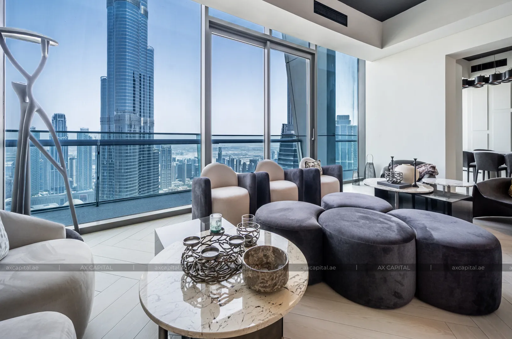 Квартира с 4 спальнями в Burj Vista 1, Дубай, ОАЭ (axc-3994790) 1