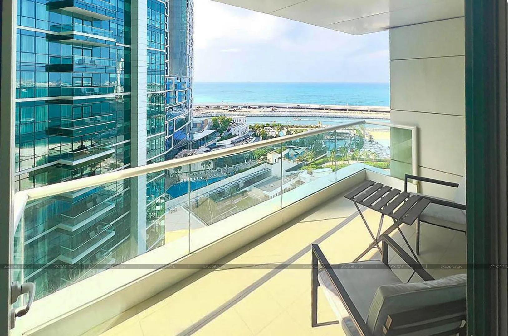 Apartament cu 2 dormitoare în Al Bateen Residence, Dubai, Emiratele Arabe Unite (axc-3984779) 2