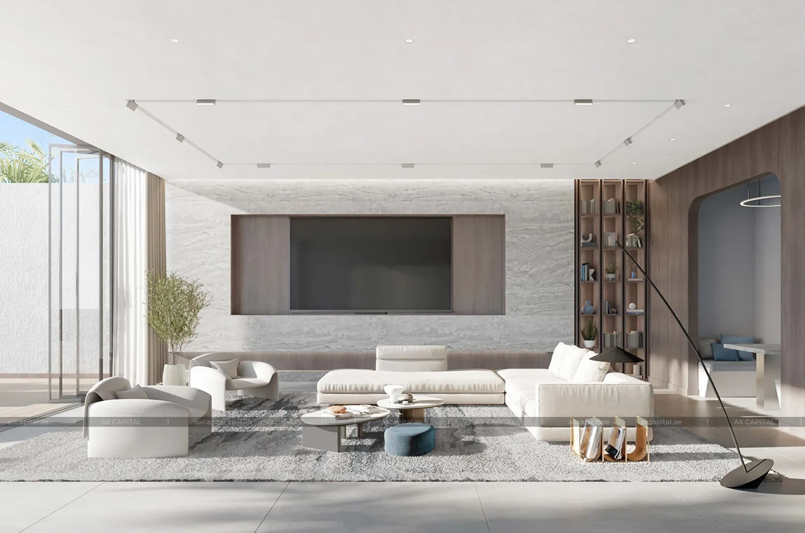 Apartment mit 1 Schlafzimmer in Hillmont Residences, Dubai, VAE (axc-3989263) 2