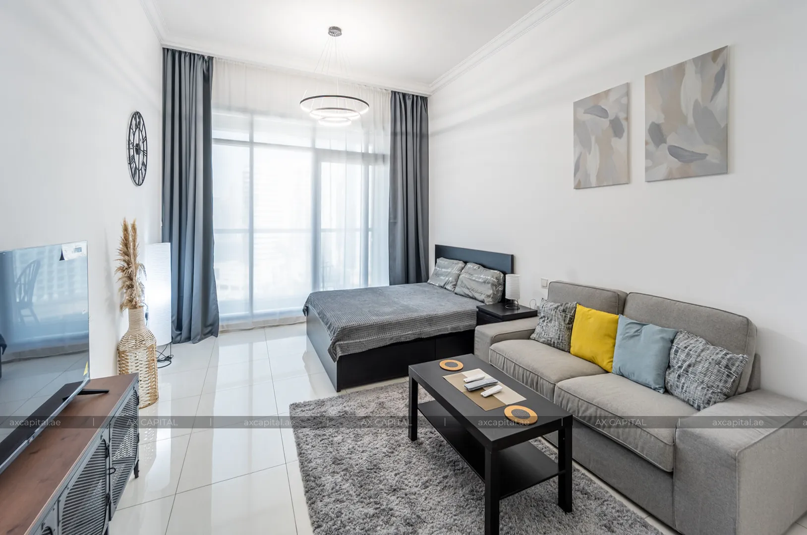 Квартира студия в Executive Bay A, Дубай, ОАЭ (axc-3994624) 1