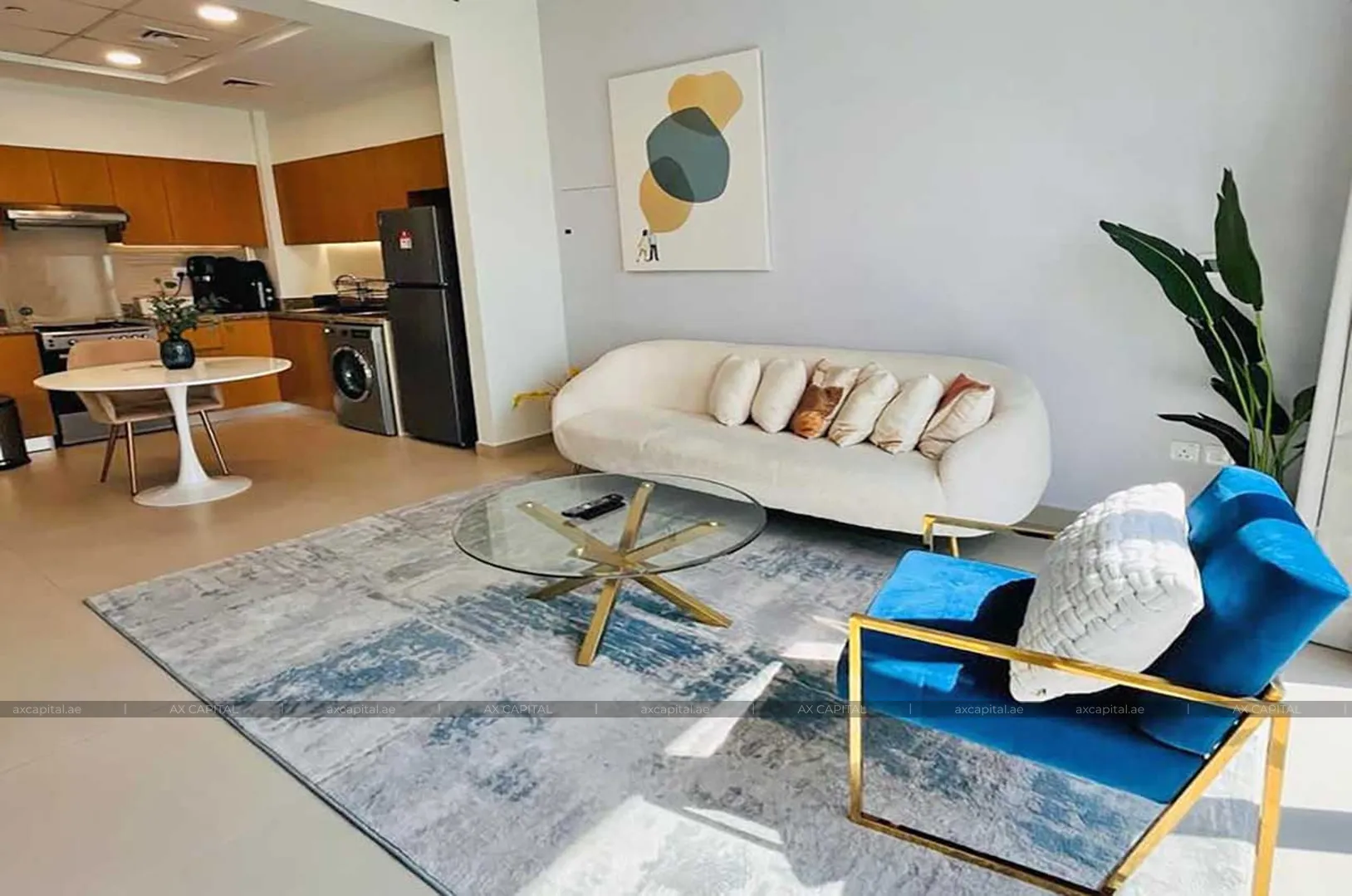 شقة عدد غرف النوم فيها: 1، في Bellevue Tower 2, دبي, الإمارات العربية المتحدة (axc-3989077) 2