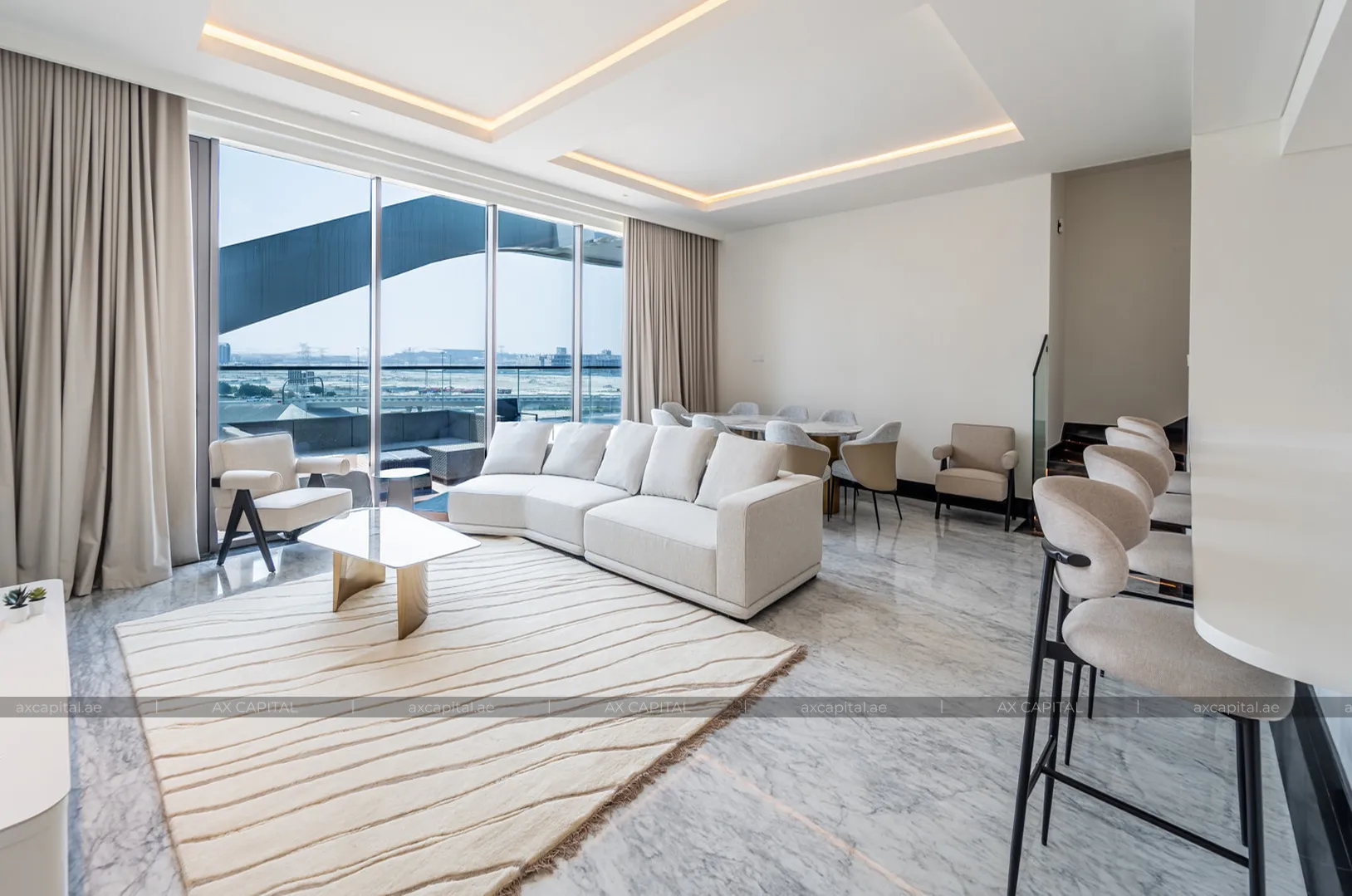 Дуплекс с 2 спальнями в Terraces Marasi Drive, Дубай, ОАЭ (axc-3995994-r1) 1