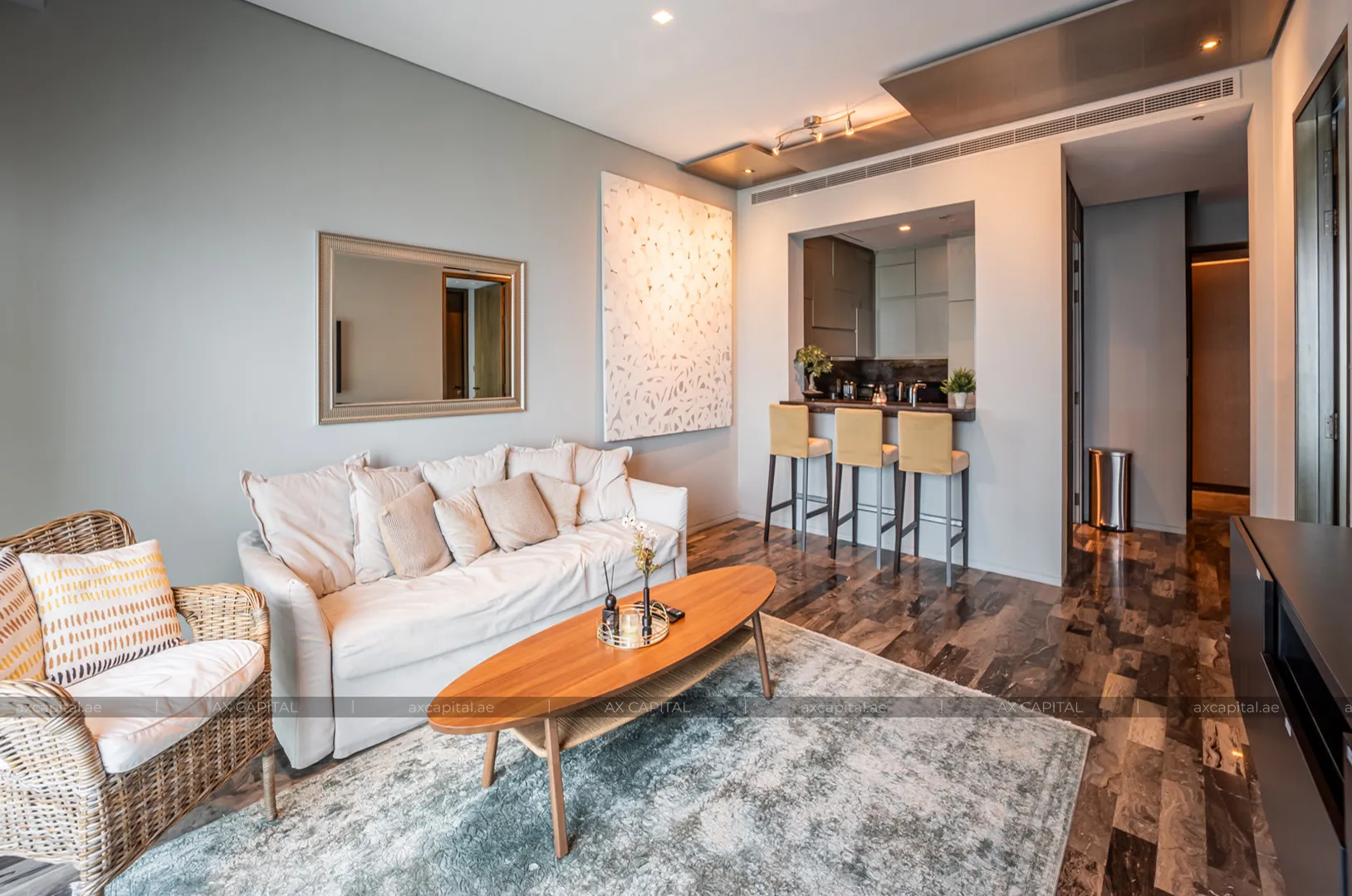 شقة عدد غرف النوم فيها: 1، في Damac Heights, دبي, الإمارات العربية المتحدة (axc-3991536) 2