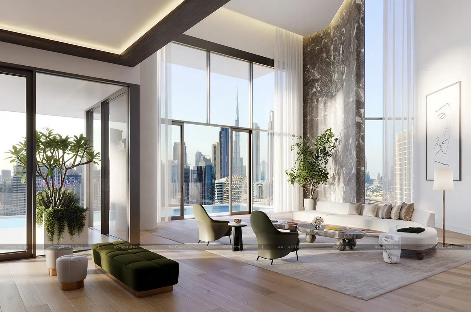 Apartment with 3 bedrooms in The Vela Dorchester Collection, Dubai, UAE (axc-3991907) 2